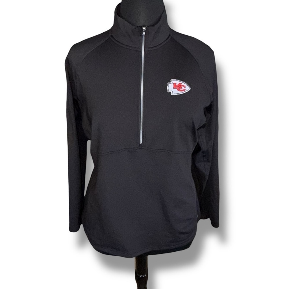 Cutter & Buck Black Quarter-Zip Pullover - Picture 2 of 11